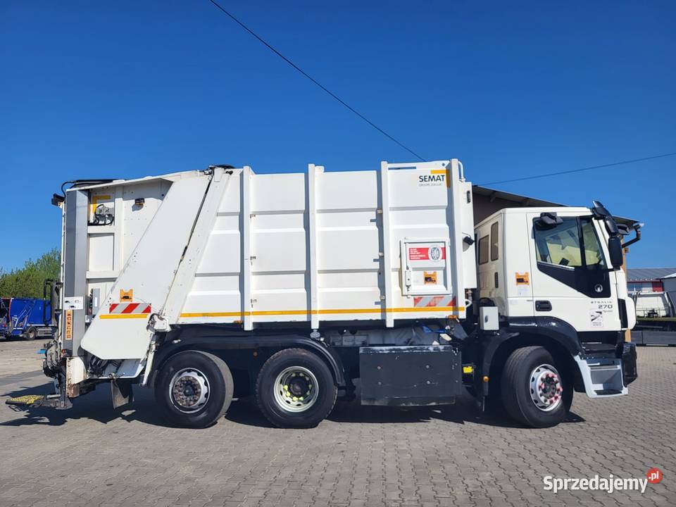 Śmieciarka Iveco Stralis 270 145591km Dąbrowa Tarnowska