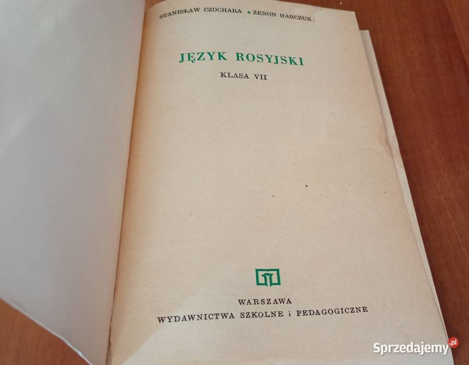 Język rosyjski klasa VII 7 Stanisław Czochara