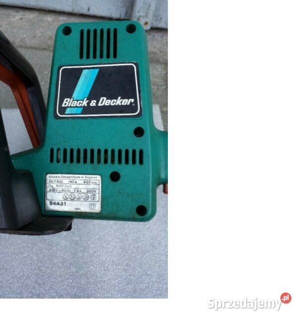 Nożyce do obcinania cięcia ŻYWOPŁOTU BlackDecker Kraków sprzedam