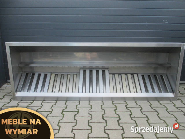 Okap GASTRONIMICZNY Skośny W Górę 200x70x35