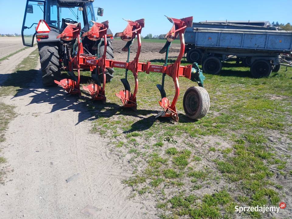 Pług obrotowy 4skiby VARIO 31 Vogel Noot SS 970 nieuszkodzony Wieluń