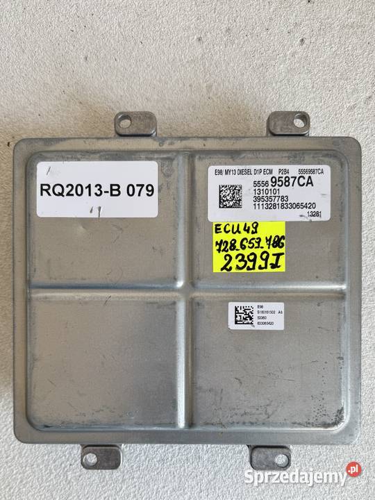 NOWY KOMPUTER STEROWNIK SILNIKA ECU 55569587CA Warszawa