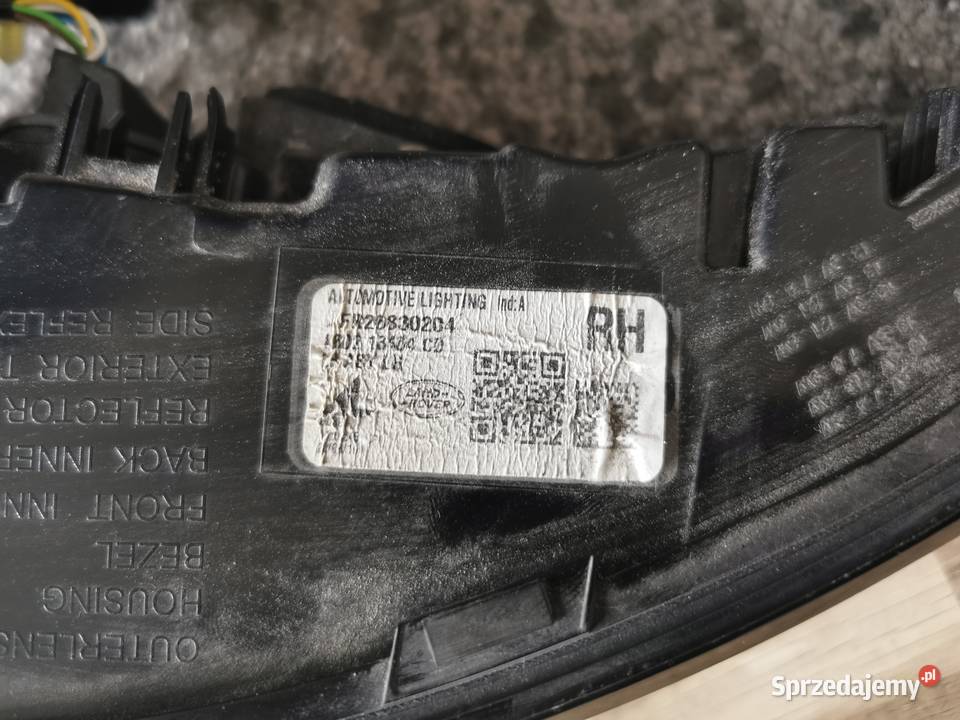 LAMPA PRAWA TYLNA RANGE ROVER EVOQUE FR26830204 Pielgrzymka