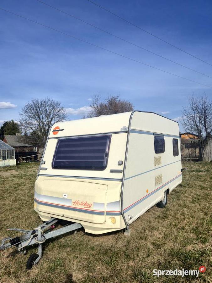 Do sprzedania osoby prywatnej przyczepa Burstner Lublin