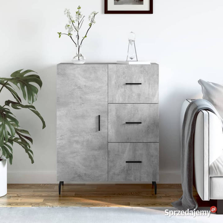 Szafka szarość betonu 695x34x90 materiał Warszawa sprzedam