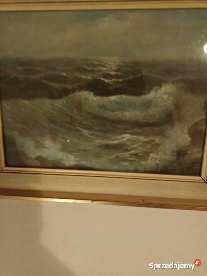 Morze podczas sztormu Bielsko-Biała