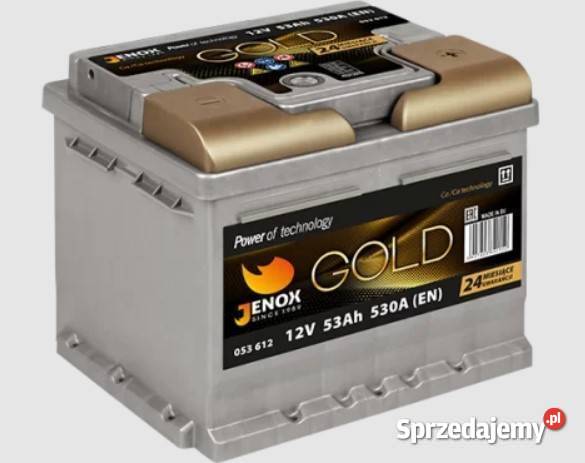 Akumulator Jenox Gold 53Ah 530A R053612 osobowe Radom sprzedam