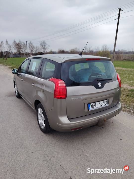 Peugeot 5008 20 HDi 150 7 Miejsc Klima 2strefowa elektryczne szyby 5008 mazowieckie