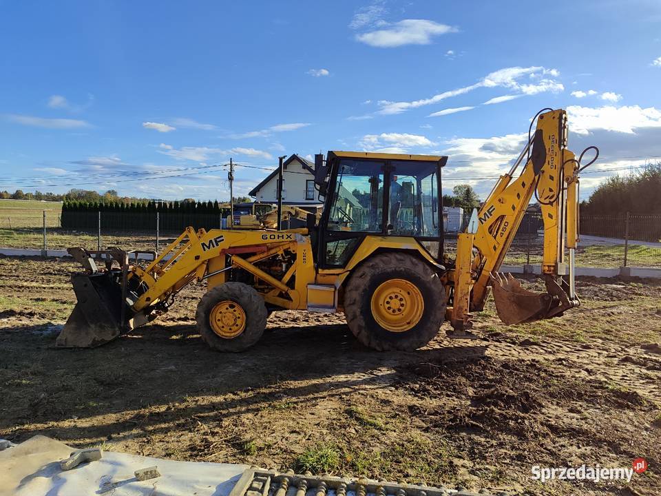 Koparko Ładowarka Massey Ferguson 60HX T Koparka Koparko ładowarki