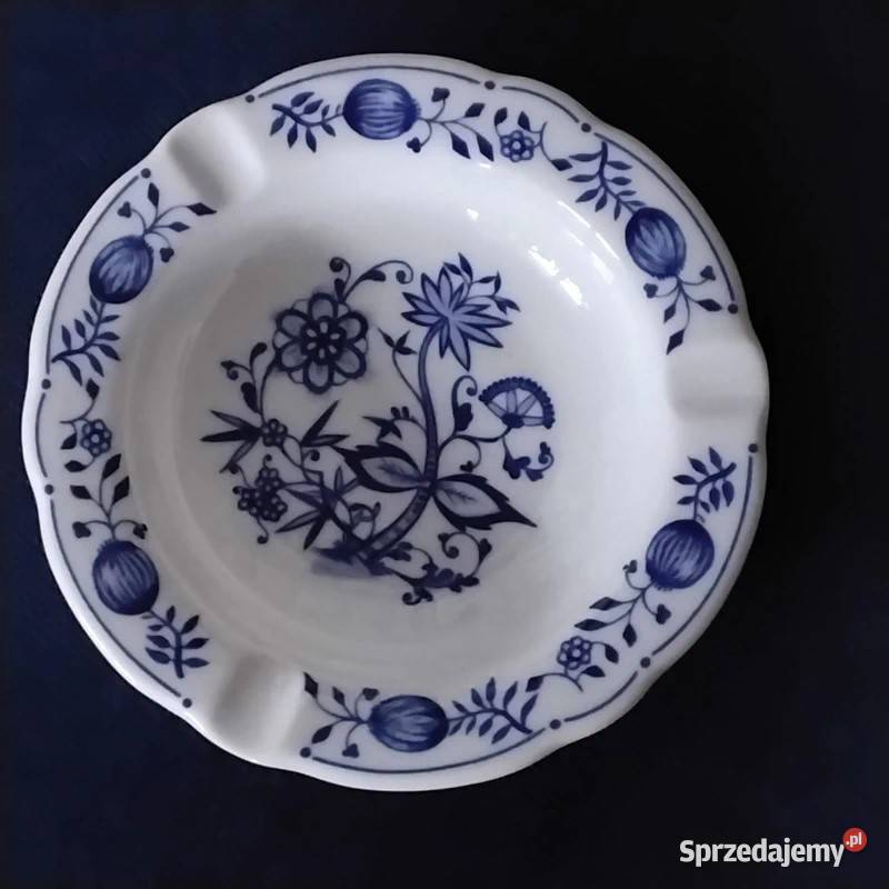 Popielniczka wzór cebulowy Kahla Skwierzyna