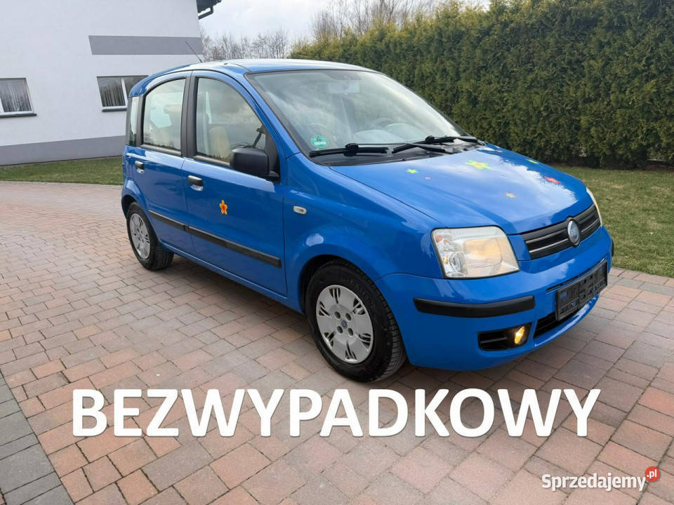 Fiat Panda Klimatyzacja bezwypadkowy II 20032012 nieuszkodzony Rzeszów