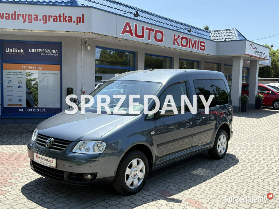 Volkswagen Caddy Rezerwacja III 2004 benzyna śląskie Tarnowskie Góry