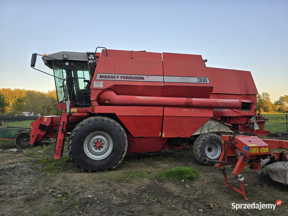 Kombajn zbożowy MASSEY FERGUSON 38 sieczkarnia Baliki