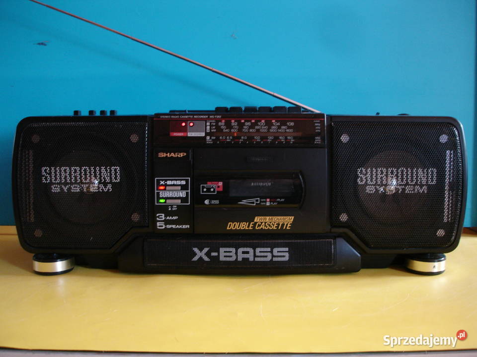 Radiomagnetofon SHARP WQT352H Elektronika Zielona Góra