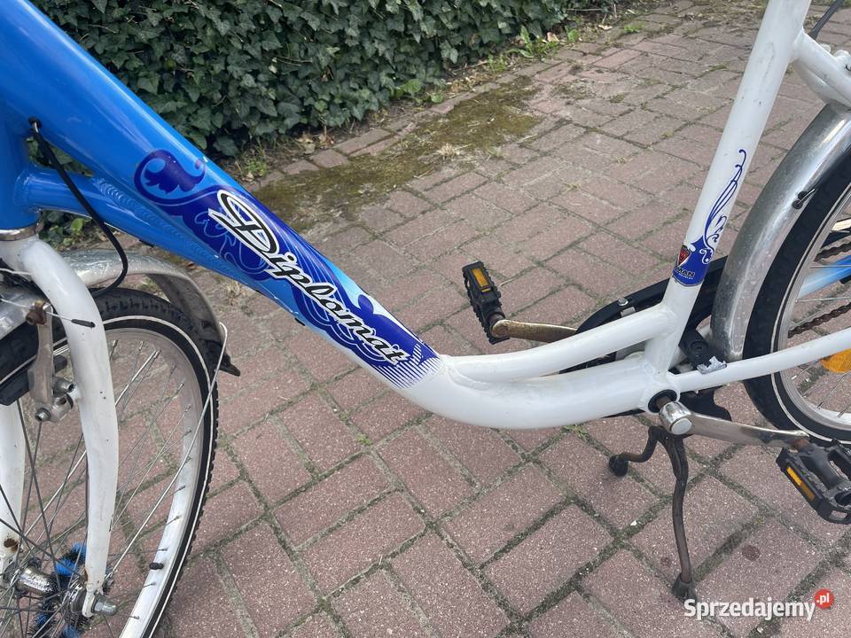 Rower damka Diplomat koło 26 Miejskie mazowieckie Siedlce