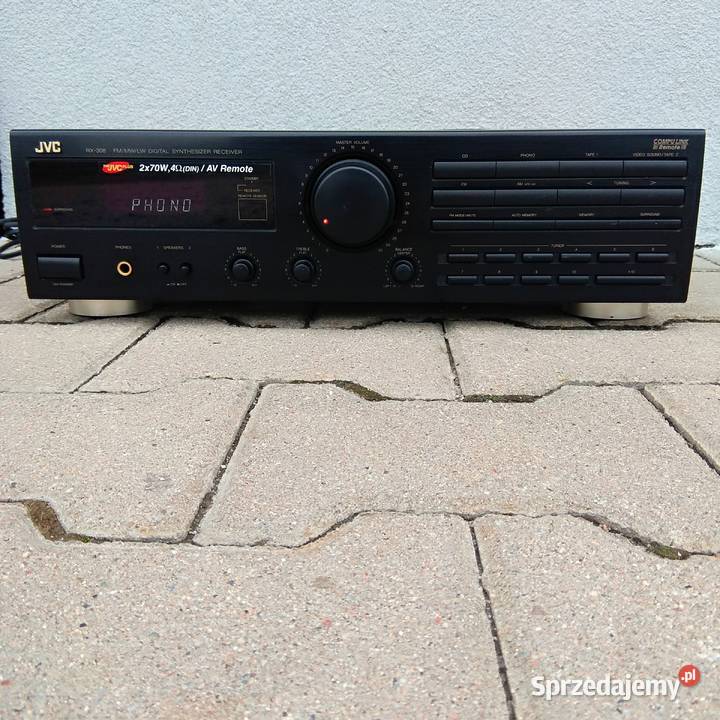 JVC RX308bk Amplituner Wzmacniacz 2x70W dobra Świebodzice