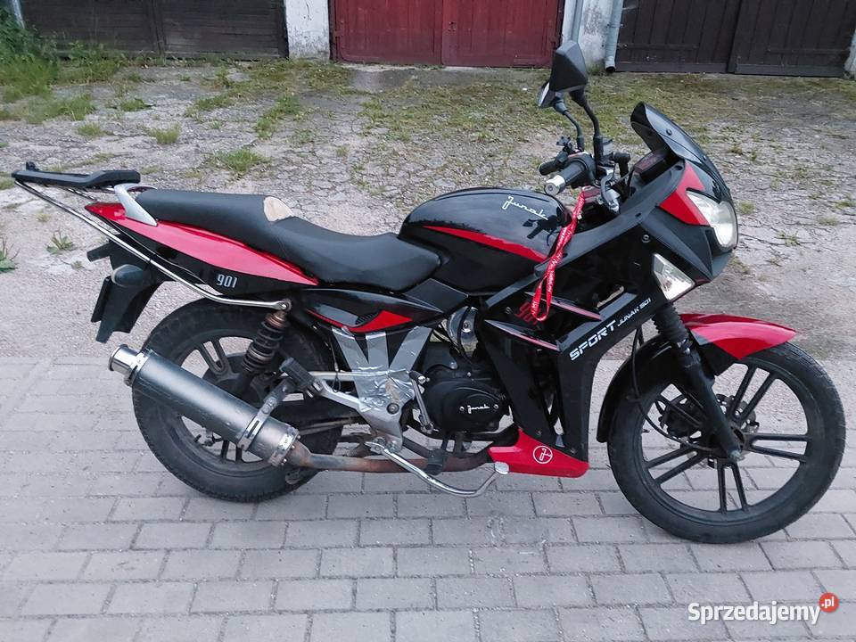 Motorower Junak 901 Sport 50ccm 2015r Olsztyn bagażnik