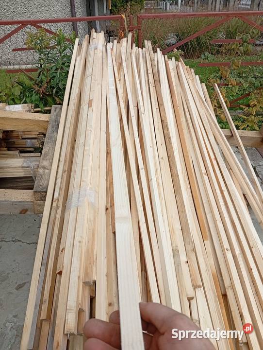 Listewki 25cmx2cmx24m w paczce 15sztuk
