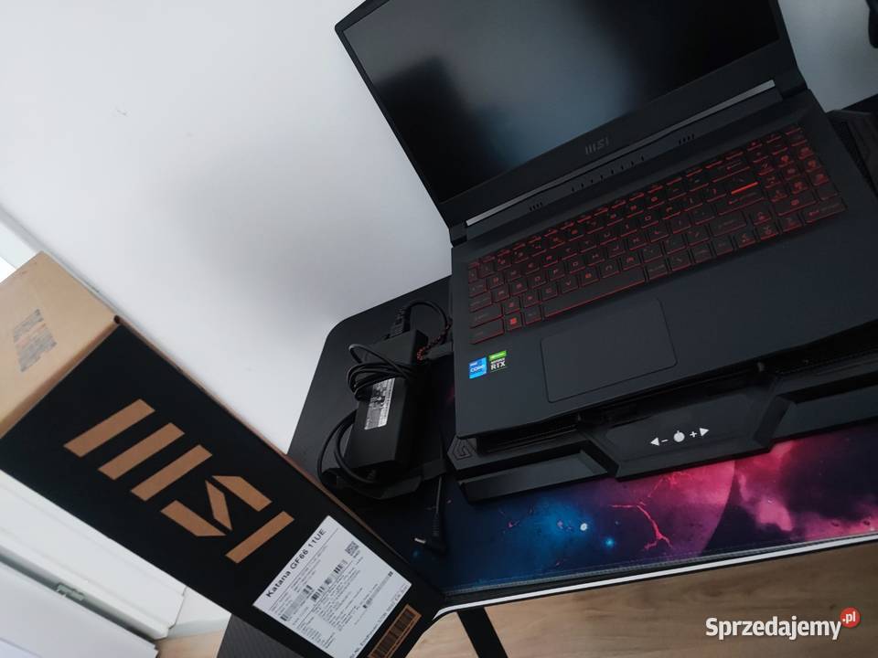 MSI Katana GF66 RTX 3060 do gier 16GB sprzedam