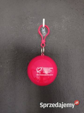 Płaszcz przeciwdeszczowy peleryna w kulce z śląskie