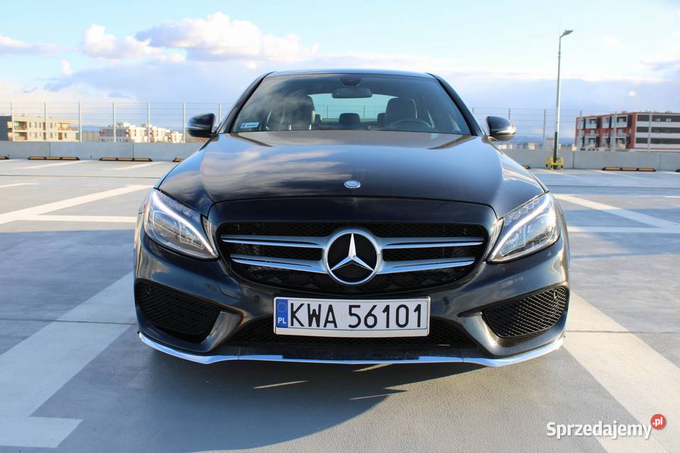 MercedesBenz Klasa C 200 d 7GTRONIC AMG Line komputer pokładowy 200 Kraków sprzedam