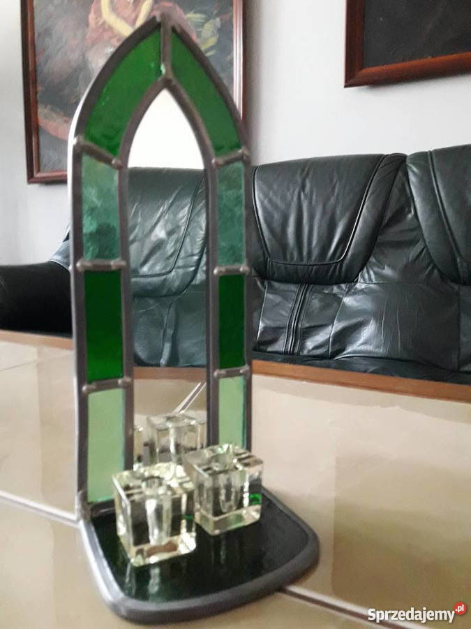 Witraż świecznik Alison Keers lubelskie Janów Lubelski sprzedam