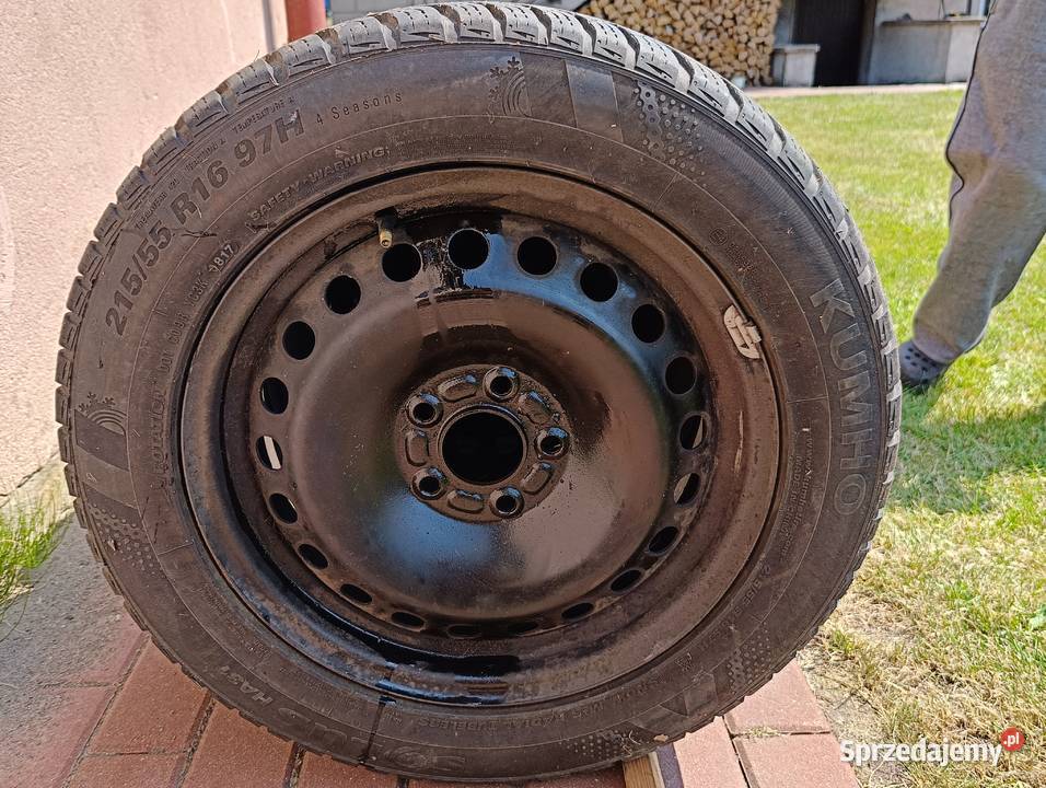 Sprzedam komplet stalówek z oponami zimowymi Rozmiar 16" Koła i felgi Biała Podlaska