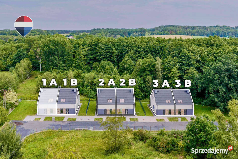 Na sprzedaż segmenty 109 m w sąsiedztwie lasu Droszków sprzedam