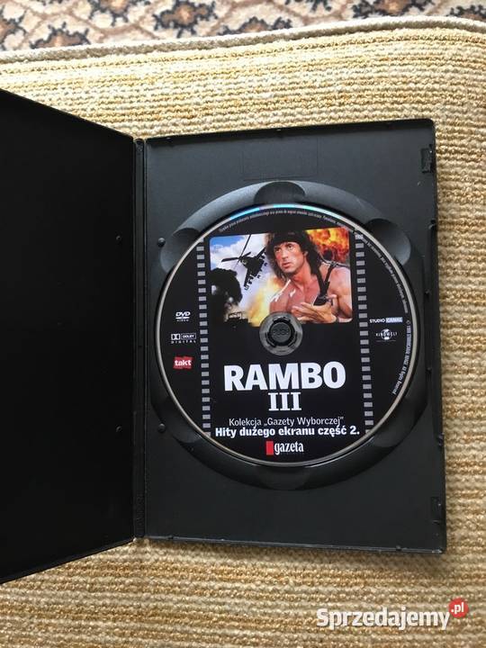 Rambo 3 dvd mazowieckie Warszawa