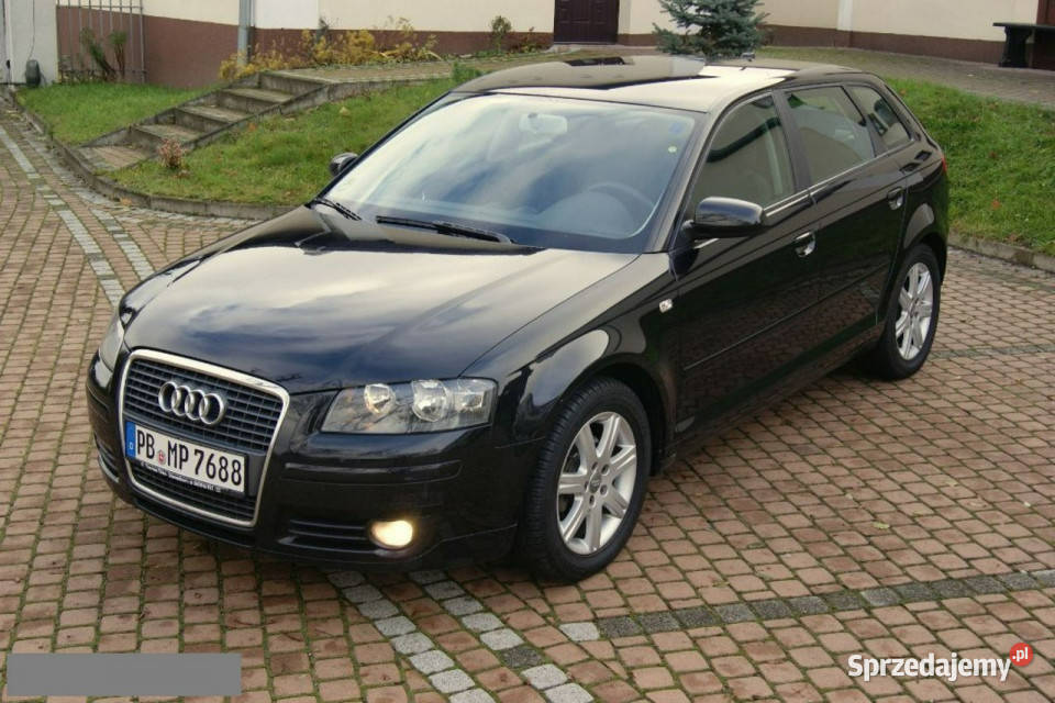 Audi A3 19TDi czarny 5DRZWI stan KLIMA alufelgi czujnik deszczu Olsztyn