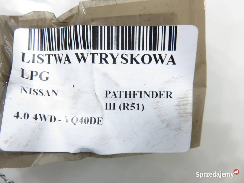 LISTWA WTRYSKOWA LPG 09SQ99020002G 67R010185