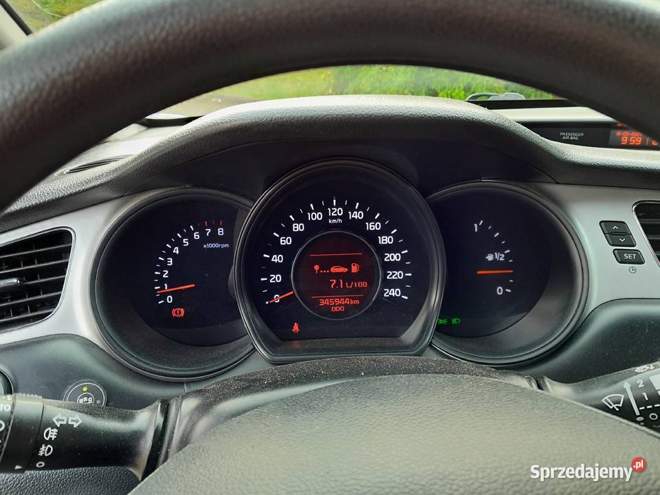 Kia Ceed KIA Ceed II 2014 benzynagaz LPG salon wielofunkcyjna kierownica