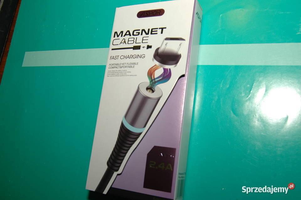 kabel magnetyczny Aspor micro USB szybkie Gdynia sprzedam