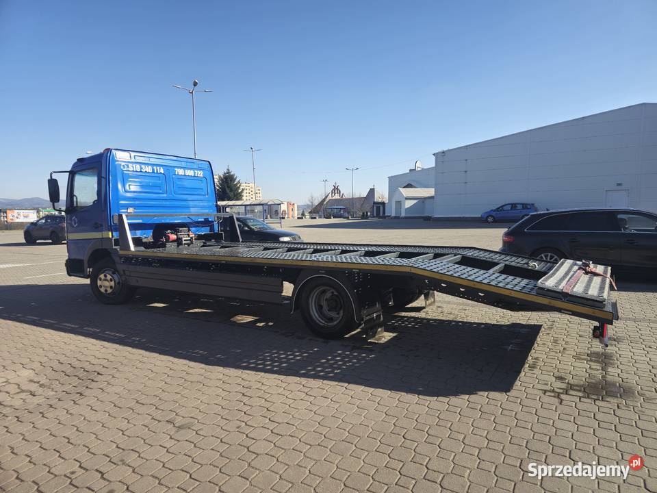 Pomoc Drogowa Autolaweta Mercedes Atego