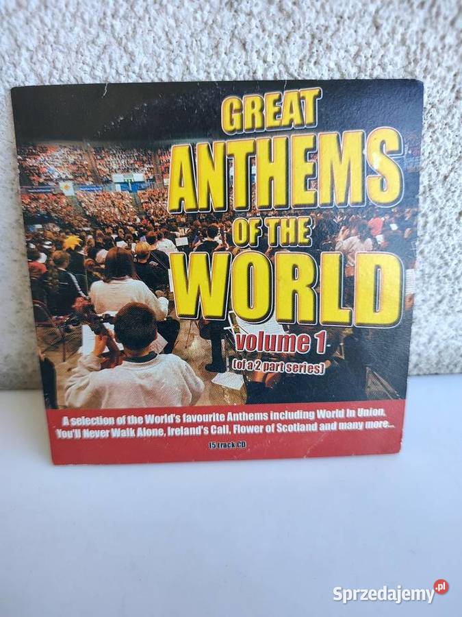 Płyta CD Great Anthems Of The World warmińsko-mazurskie Olecko