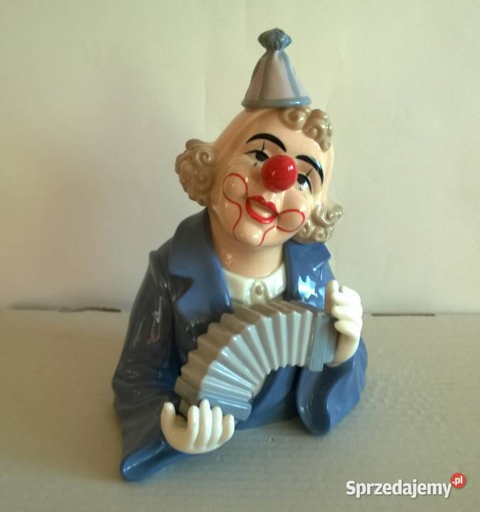 Figurka Porcelanowa Klaun The Leonardo Porcelana i szkło