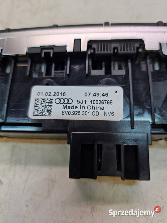 PANEL PRZEŁĄCZNIKÓW ESP AIR BAG AWARYJNE AUDI A3 Przystajń sprzedam