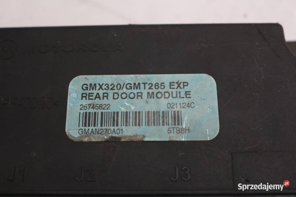CADILLAC CTS 0207 MODUŁ DRZWI LEWY PRZÓD