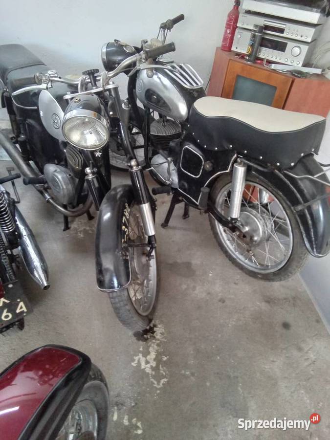 Sprzedam motory wsk shl komar Kłodawa sprzedam