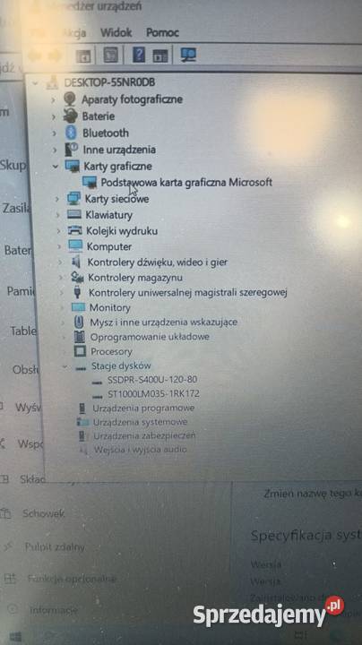 Laptop HP 15da0004nw Katowice