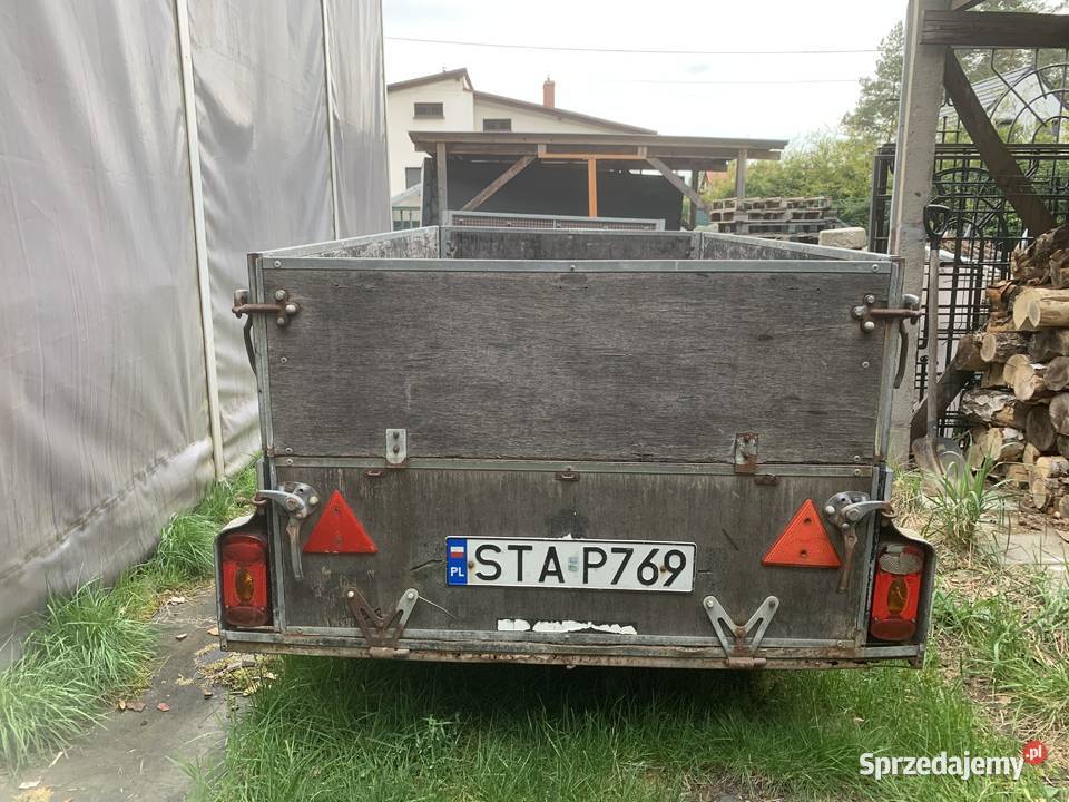 PRZYCZEPKA SAMOCHODOWA SAM Z NADSTAWKAMI Kalety