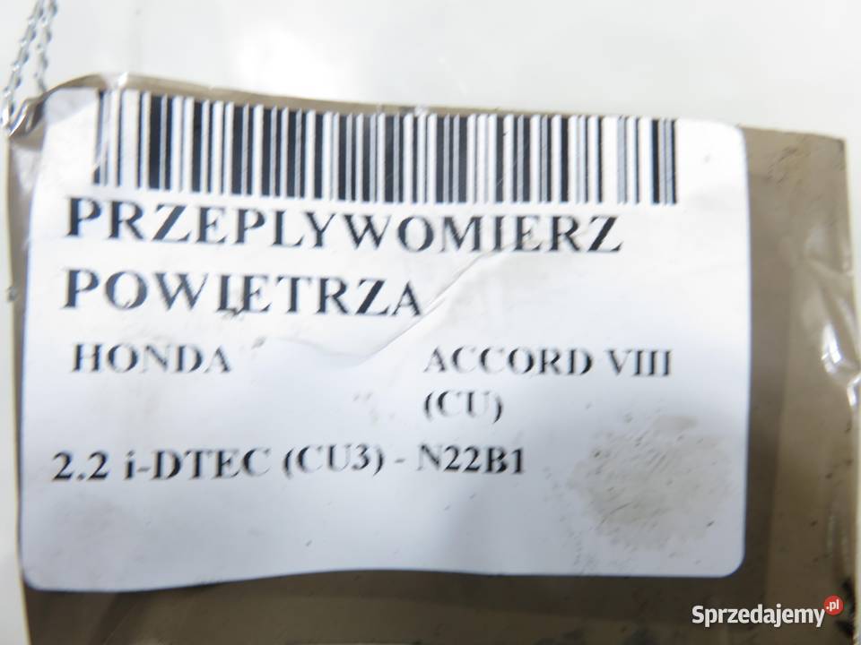 PRZEPŁYWOMIERZ HONDA ACCORD VIII 22 iDTEC