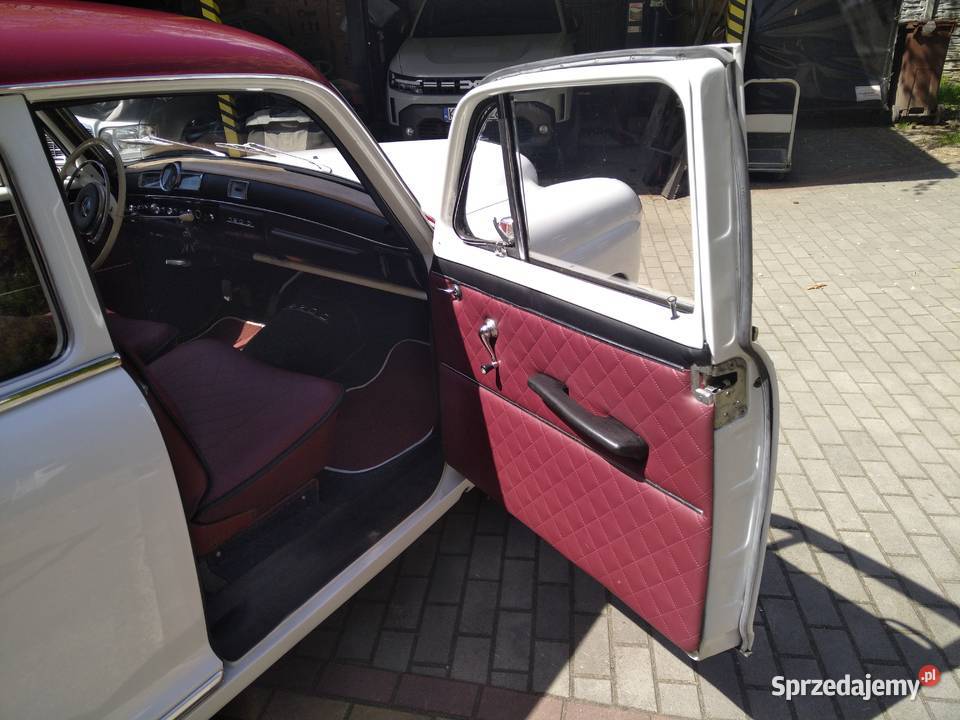 Mercedes W121 PONTON perełka 1962r zabytek małopolskie Trzebinia