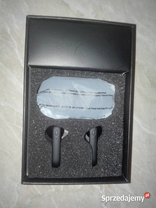 Słuchawki douszne bezprzewodowe bluetooth XMUSIC TWS750K Czarny