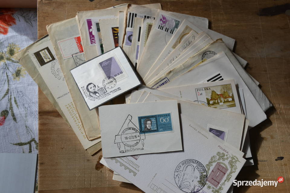 Znaczi Fryderyk Chopin FDC CP datowniki i inne
