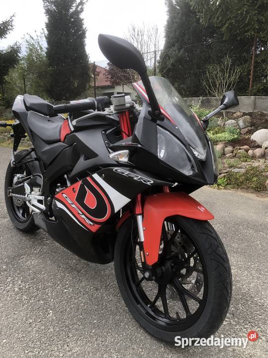 Derbi GPR125 Aprilia RS4 CBR RSRieju Senda 7917km Czarna