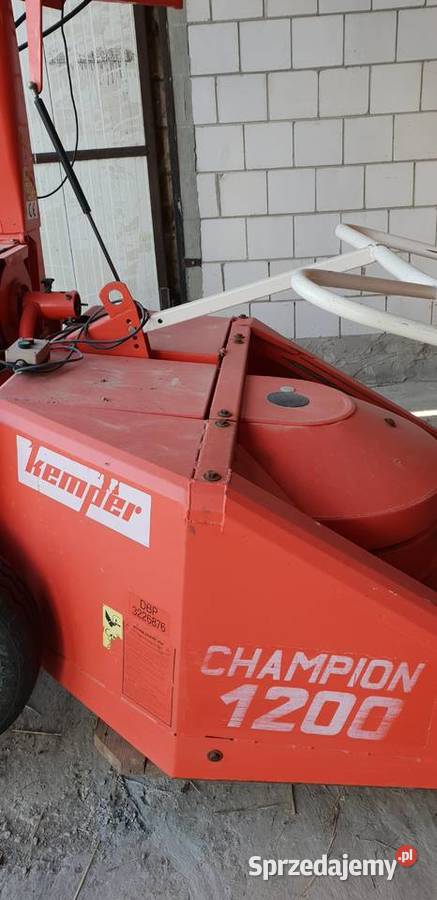 Sieczkarnia do kukurydzy kemper champion 1200 świętokrzyskie