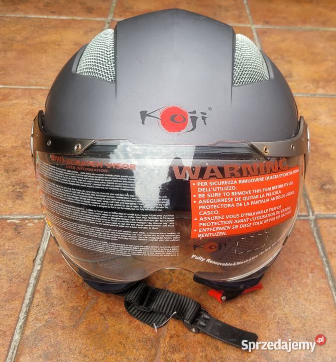 Nowy kask motocyklowy M firmy KOJI THUNDER wielkopolskie Piła sprzedam