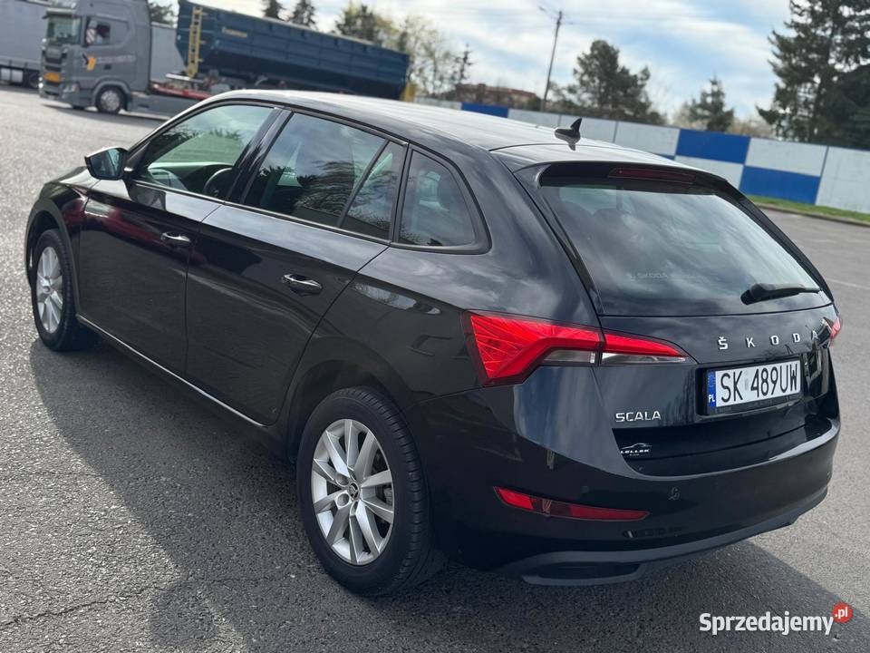 SKODA SCALA 2021 poj 10 TSI 110 nowy Kamera wielkopolskie Genowefa