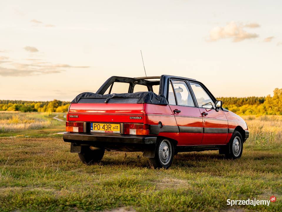 Citroen Visa Plein Air 11 RE Zarejestrowany w Polsce wielkopolskie Poznań sprzedam